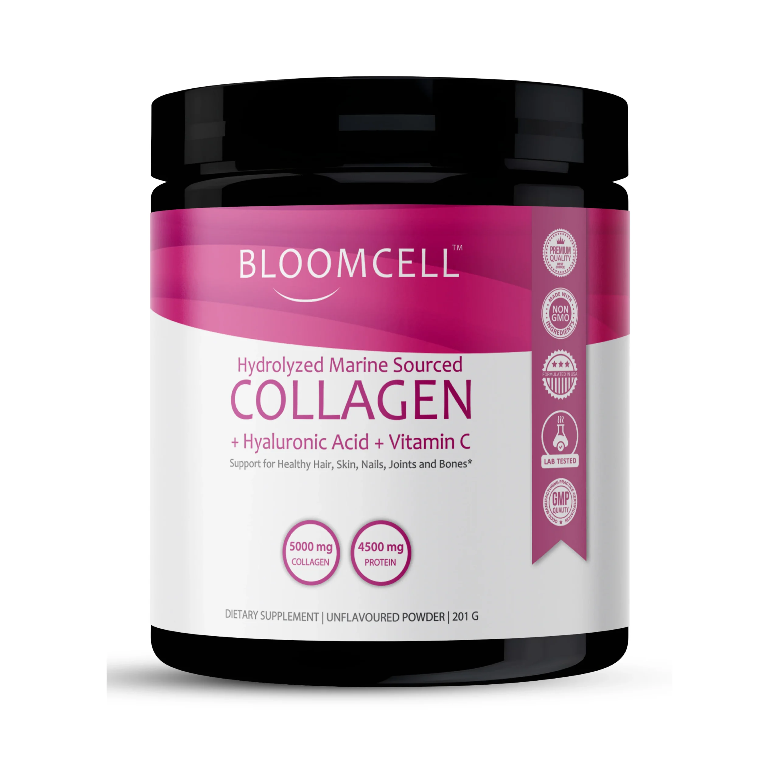 Marine Collagen Powder- 201g (Unflavored) - Bloomcell